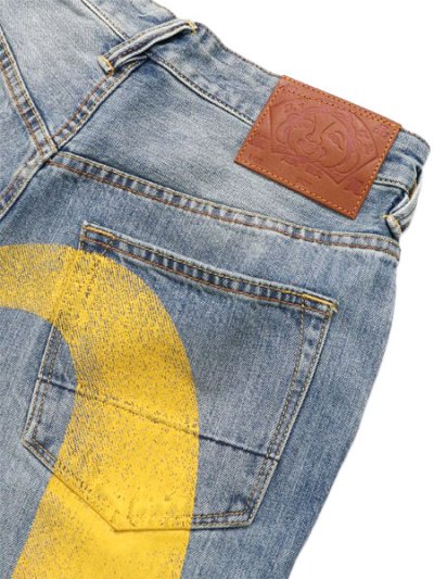 画像5: 【送料無料】EVISU DAICOCK JEANS #2030 INDIGO/YELLOW