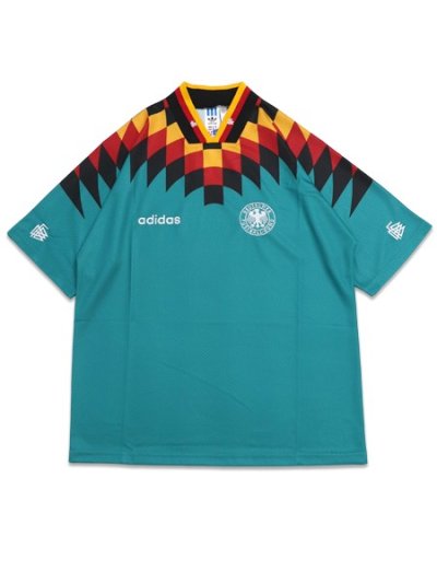 画像1: 【送料無料】ADIDAS GERMANY 1994 AWAY REPLICA UNIFORM-POWER GREEN