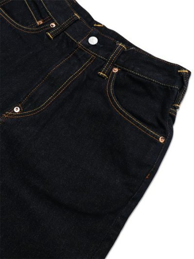 画像3: 【送料無料】EVISU #2030 DAICOCK JEANS INDIGO/WHITE