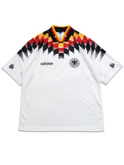 画像1: 【送料無料】ADIDAS GERMANY 1994 HOME REPLICA UNIFORM-WHITE