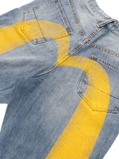 画像6: 【送料無料】EVISU DAICOCK JEANS #2030 INDIGO/YELLOW