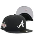 NEW ERA 59FIFTY CS BRAVES AS2025 U/GY FB BLK/WHT