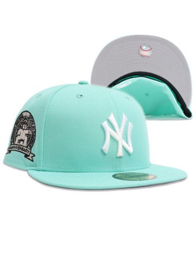 画像1: NEW ERA 59FIFTY CS YANKEES 25TH U/GY FB TIF/WHT
