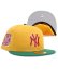 画像1: NEW ERA 59FIFTY CS YANKEES CTWN SUBWAY00 U/GY FB YEL/RED (1)