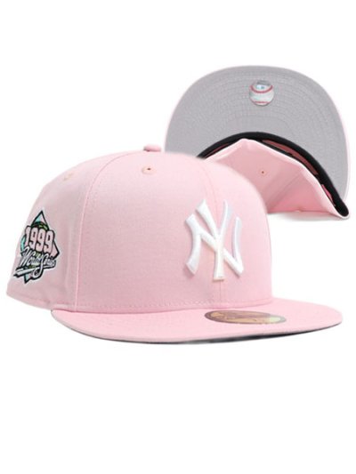 画像1: NEW ERA 59FIFTY CS YANKEES WS1999 U/GY FB GREY/WHT