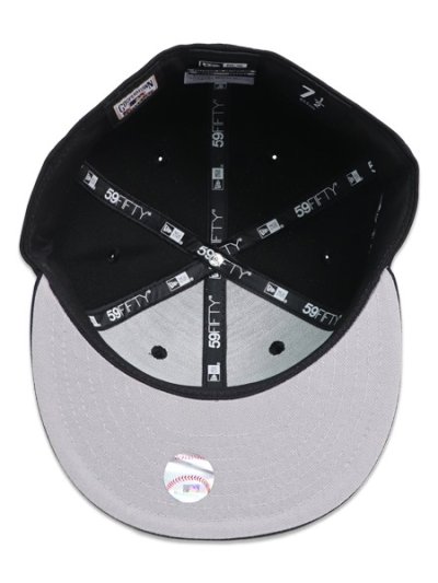 画像7: NEW ERA 59FIFTY CS YANKEES CTWN AS2008 U/GY FB BLK/WHT