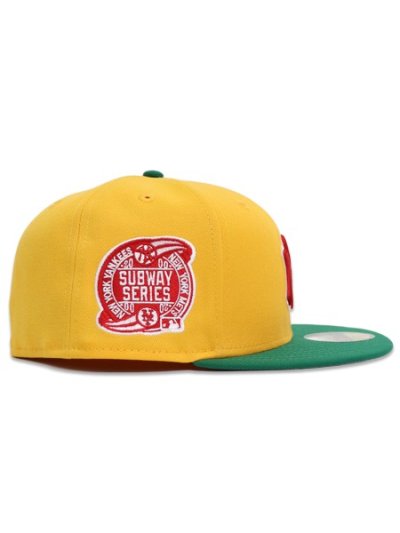 画像5: NEW ERA 59FIFTY CS YANKEES CTWN SUBWAY00 U/GY FB YEL/RED
