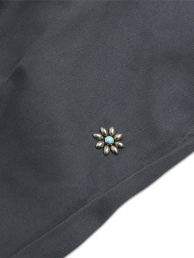 画像3: 【送料無料】HTC DICKIES 874 PANTS FLOWER TURQUOISE