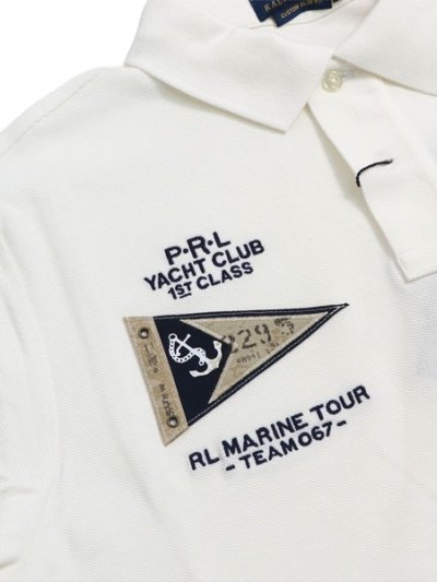画像5: 【送料無料】POLO RALPH LAUREN CUSTOM  FIT BIG PONY YACHT CLUB POLO SHIRT