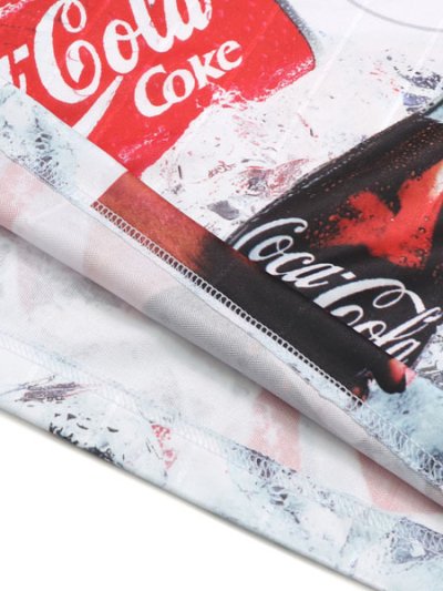 画像6: 【送料無料】ADIDAS COCA COLA CLASSIC SPORT MASH UP JERSEY-WHITE/MULTI