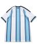 画像2: 【送料無料】ADIDAS ARGENTINA 2026 HOME REPLICA UNIFORM-WHITE/ICY BLUE (2)