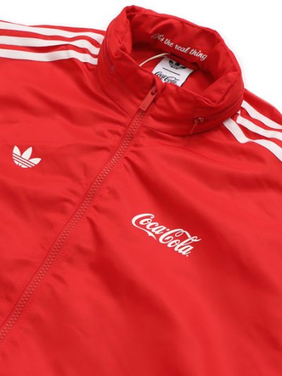画像3: 【送料無料】ADIDAS COCA COLA CLASSIC SPORT NYLON PARKA-VIVID RED