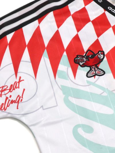 画像4: 【送料無料】ADIDAS COCA COLA CLASSIC SPORT MASH UP JERSEY-WHITE/MULTI