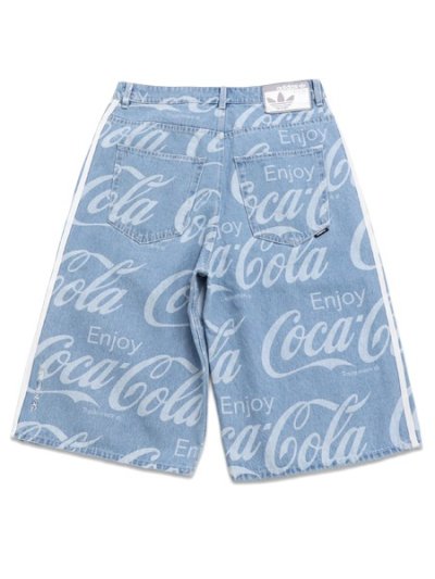 画像2: 【送料無料】ADIDAS COCA COLA CLASSIC SPORT DENIM SHORT-INDIGO DENIM
