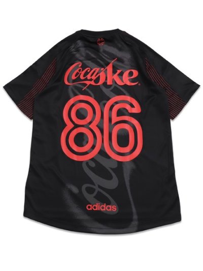 画像2: 【送料無料】ADIDAS COCA COLA TEAMGEIST 26 JERSEY-BLACK