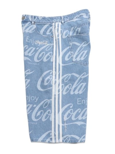 画像3: 【送料無料】ADIDAS COCA COLA CLASSIC SPORT DENIM SHORT-INDIGO DENIM