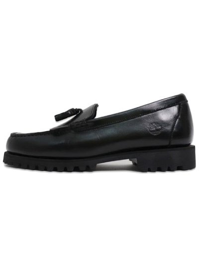 画像1: 【送料無料】TIMBERLAND LOAFER SHOE BLACK FULL GRAIN