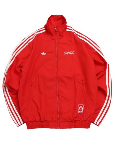 画像1: 【送料無料】ADIDAS COCA COLA CLASSIC SPORT FIREBIRD TRACK JACKET-VIVID RED