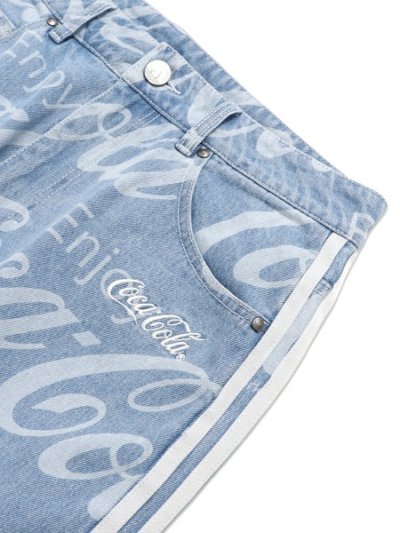 画像5: 【送料無料】ADIDAS COCA COLA CLASSIC SPORT DENIM SHORT-INDIGO DENIM