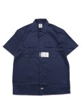 DICKIES S/S WORK SHIRT-NAVY