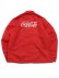 画像2: 【送料無料】ADIDAS COCA COLA CLASSIC SPORT NYLON PARKA-VIVID RED (2)