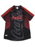 【送料無料】ADIDAS COCA COLA TEAMGEIST 26 JERSEY-BLACK