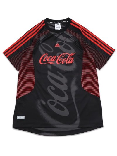 画像1: 【送料無料】ADIDAS COCA COLA TEAMGEIST 26 JERSEY-BLACK