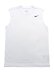 画像1: NIKE DF STD FLEX SLEEVELESS TEE-WHITE/BLACK (1)