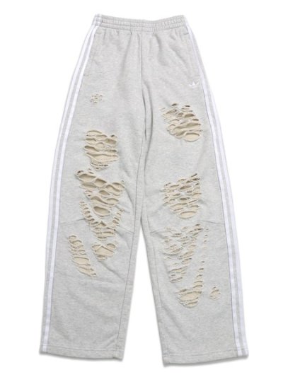 画像1: 【送料無料】ADIDAS WMNS DISTRESSED JOGGERS-LIGHT GREY HEATHER