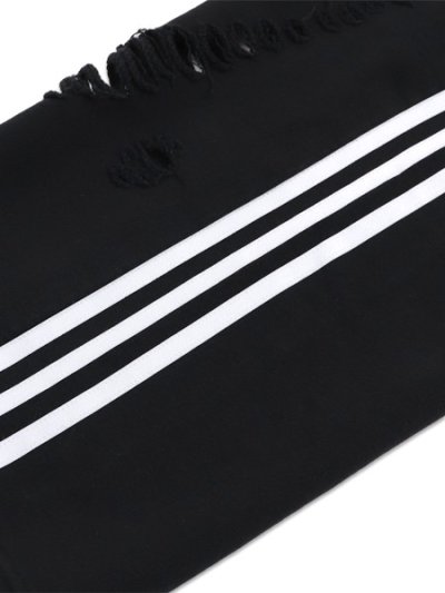 画像7: 【送料無料】ADIDAS WMNS DISTRESSED JOGGERS-BLACK