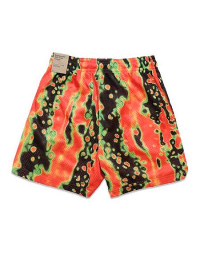 画像2: NIKE DF ISSUE PRACTICE MESH 5" AOP 2-TURF ORANGE/IVORY