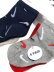 画像3: 【KIDS】NIKE BABY NHN SWOOSHFETTI 6PK ANKLE SOCK-DK GREY HEATHER (3)