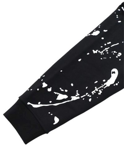 画像7: 【送料無料】WNTD APPAREL GHOST PAINT PANTONE HOODIE PITCH BLK