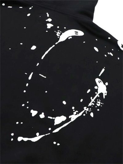 画像5: 【送料無料】WNTD APPAREL GHOST PAINT PANTONE HOODIE PITCH BLK