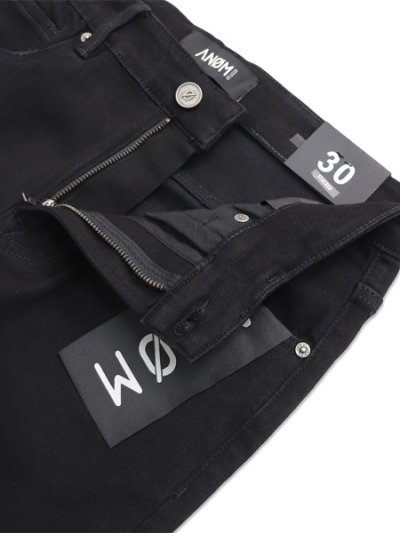 画像4: 【送料無料】ANOM DENIM DIMINATOR STACKED DENIM JET BLACK