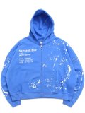 【送料無料】WNTD APPAREL GHOST PAINT PANTONE HOODIE SKYVAULT BLU