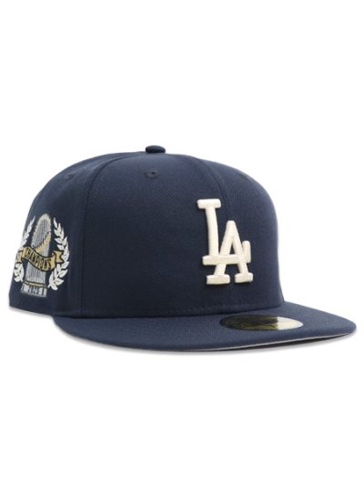 画像1: NEW ERA 59FIFTY DODGERS WS2025 CHAMPION NIGHT SHIFT NAVY