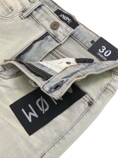 画像4: 【送料無料】ANOM DENIM VICOUS SKINNY DENIM LT VTG BLUE