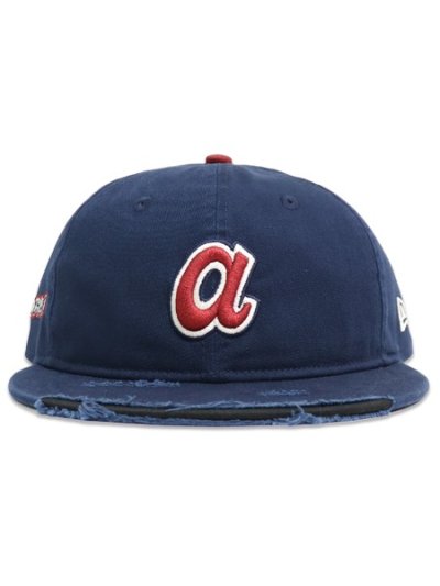 画像2: NEW ERA RC 9FIFTY FLAT VISOR ASG HOST CITY DAMAGED ATL OCEANSIDE BLU
