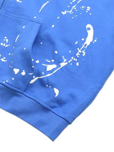 画像4: 【送料無料】WNTD APPAREL GHOST PAINT PANTONE HOODIE SKYVAULT BLU