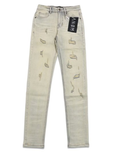 画像1: 【送料無料】ANOM DENIM VICOUS SKINNY DENIM LT VTG BLUE