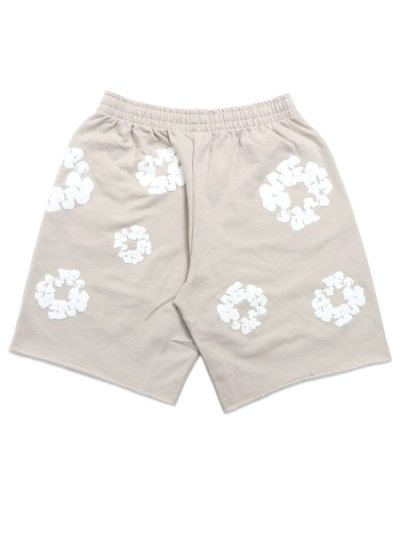 画像2: 【送料無料】DENIM TEARS COTTON WREATH SWEATSHORTS CREAM