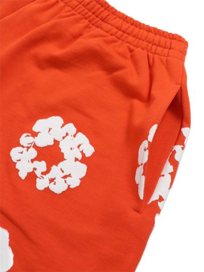 画像3: 【送料無料】DENIM TEARS COTTON WREATH SWEATSHORTS DARK ORANGE