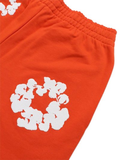 画像4: 【送料無料】DENIM TEARS COTTON WREATH BAGGY SWEATPANTS DARK ORANGE