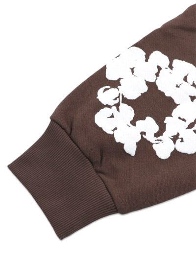 画像6: 【送料無料】DENIM TEARS COTTON WREATH ZIP HOODIE DARK BROWN