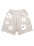 【送料無料】DENIM TEARS COTTON WREATH SWEATSHORTS CREAM