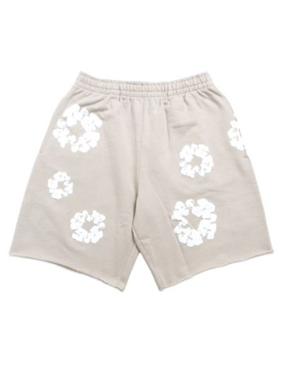 画像1: 【送料無料】DENIM TEARS COTTON WREATH SWEATSHORTS CREAM