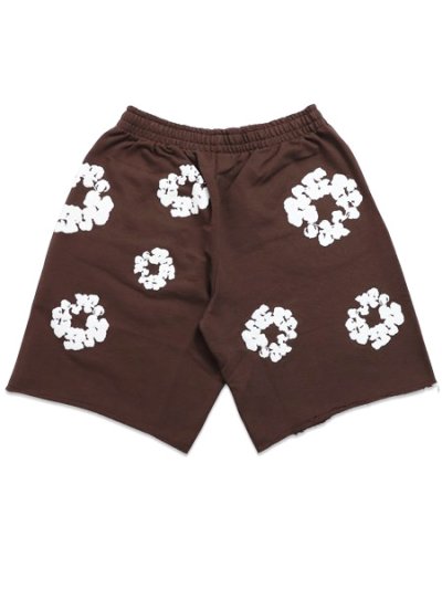 画像2: 【送料無料】DENIM TEARS COTTON WREATH SWEATSHORTS DARK BROWN