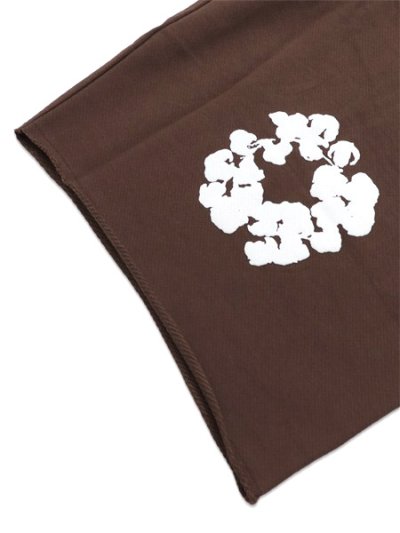 画像6: 【送料無料】DENIM TEARS COTTON WREATH SWEATSHORTS DARK BROWN