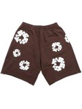 【送料無料】DENIM TEARS COTTON WREATH SWEATSHORTS DARK BROWN